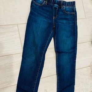 Gap Kids denim regular dark blue stretch jeggings